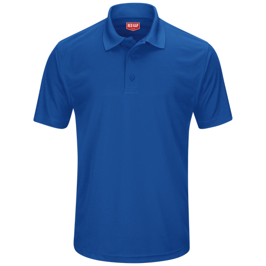 Red Kap SK96 Men's Short Sleeve Performance Knit® Pocketless Core Polo