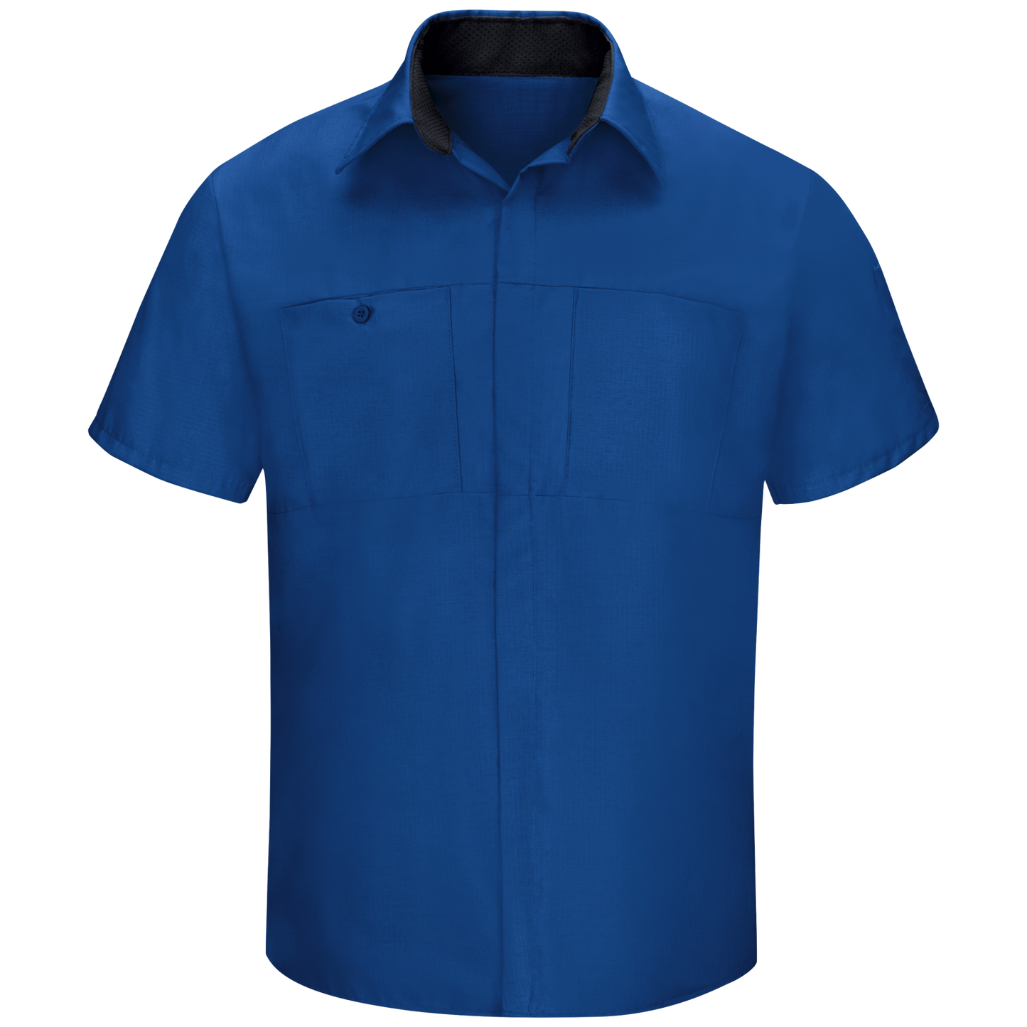 Men's Short Sleeve Performance Plus Shop Shirt With Oilblok Technology SY42CF