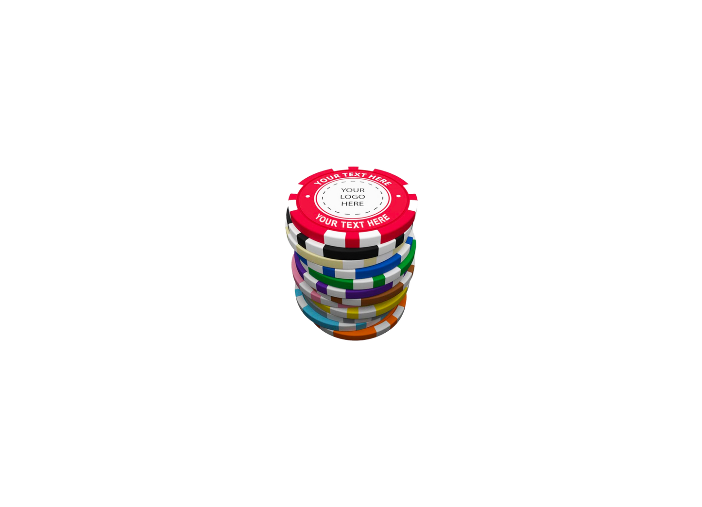 Pocker Chip Full color Double sided