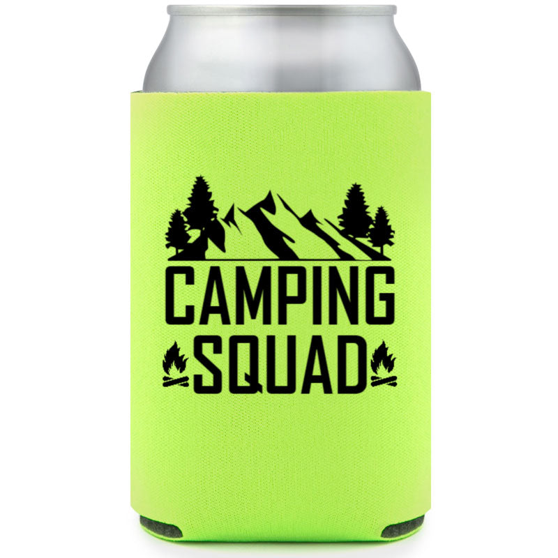 Folding Can Cooler Sleeve Koozie (Single Color)