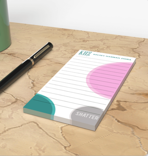 Custom Sticky Notes 24LB 3"x6"