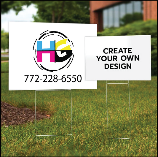 Yard Signs ( Not standard size)