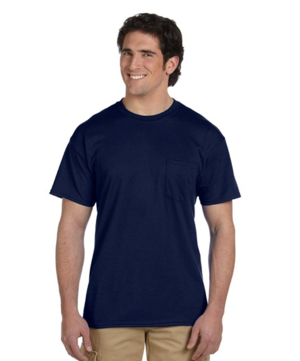 Gildan G830 DryBlend ® 50 Cotton/50 Poly Pocket T-Shirt