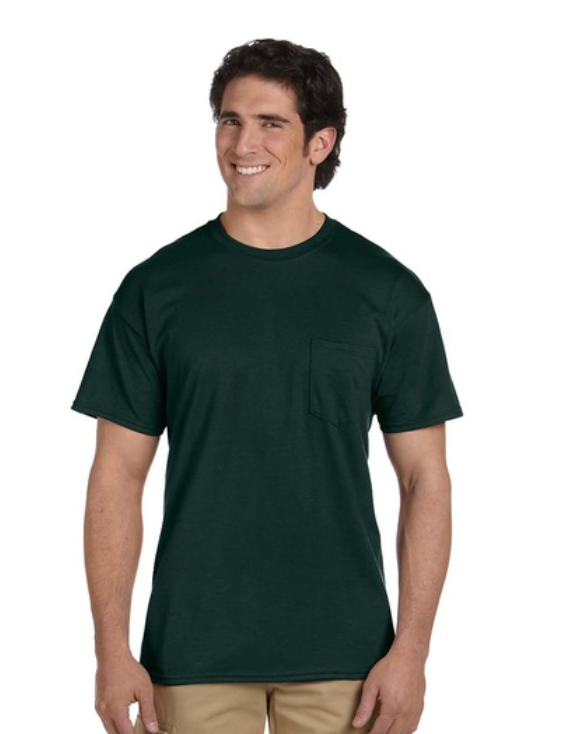 Gildan G830 DryBlend ® 50 Cotton/50 Poly Pocket T-Shirt