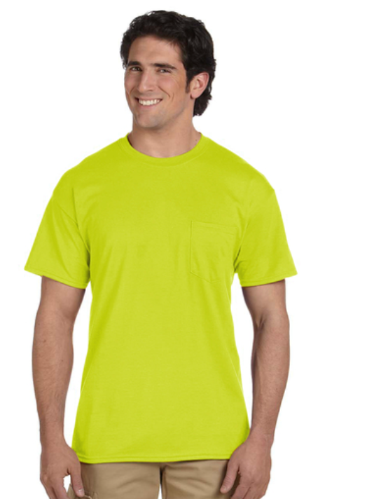 Gildan G830 DryBlend ® 50 Cotton/50 Poly Pocket T-Shirt