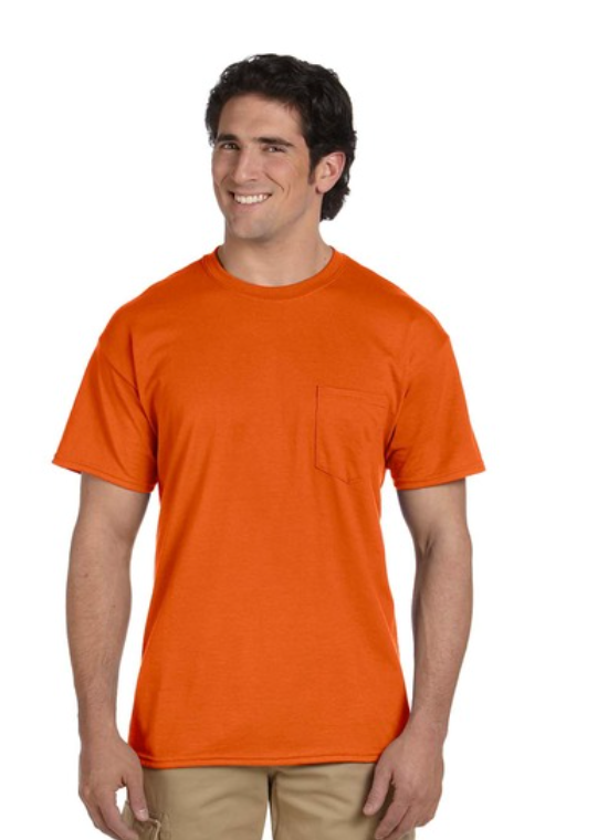 Gildan G830 DryBlend ® 50 Cotton/50 Poly Pocket T-Shirt