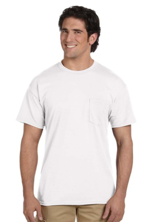 Gildan G830 DryBlend ® 50 Cotton/50 Poly Pocket T-Shirt