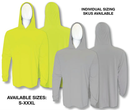 John Boy Long Sleeve Hooded T shirt SPF 50