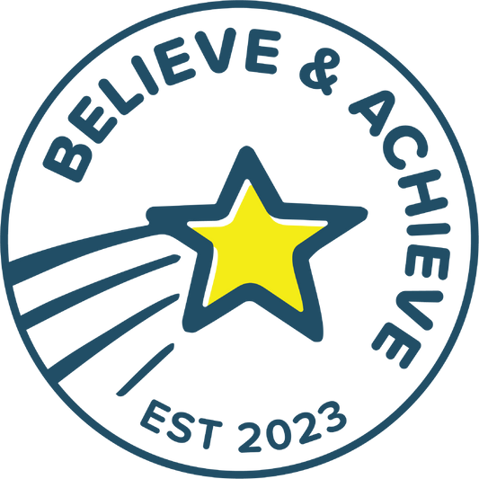 Believe & Achieve Stickers (IQR)