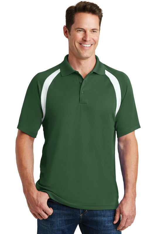 Sport-Tek T476 Dry Zone ® Colorblock Raglan Polo