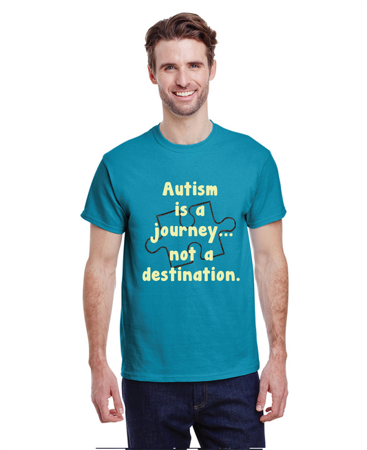 Autism is a journey not a destination (IQR) - G500