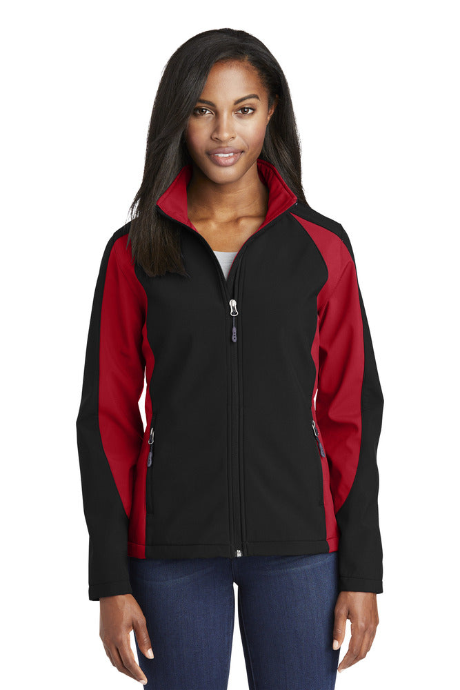 Sport-Tek® LST970 Ladies PosiCharge® Electric Heather Soft Shell Jacket