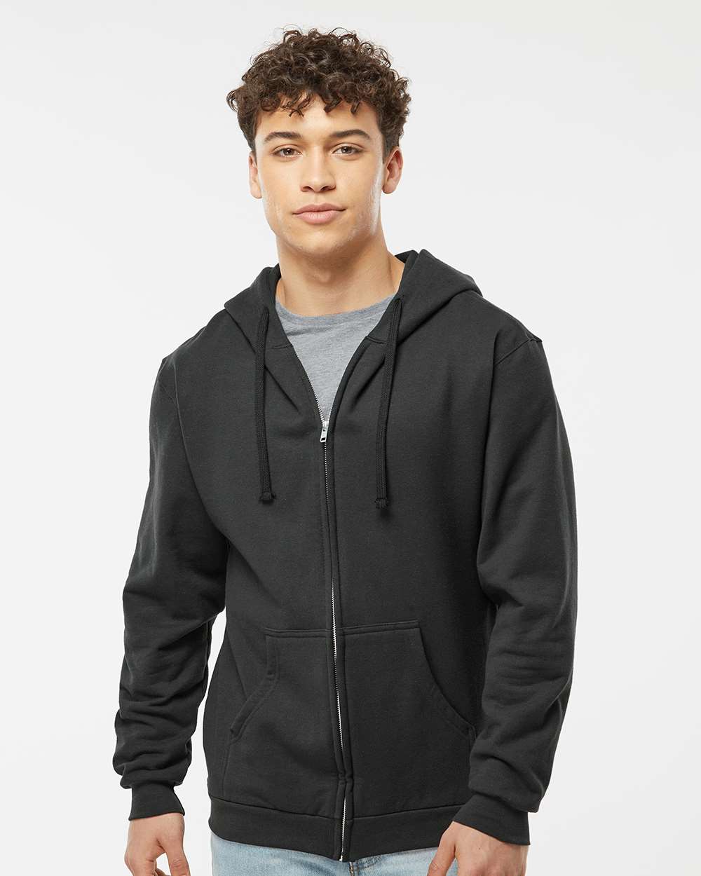 Unisex Full-Zip Hooded Sweatshirt - 331