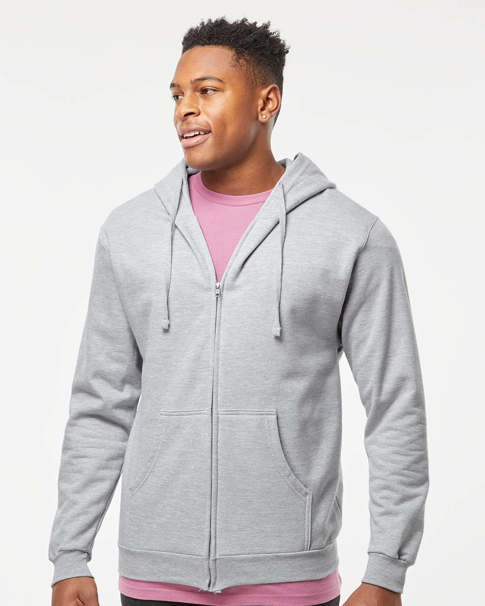 Unisex Full-Zip Hooded Sweatshirt - 331