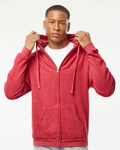 Unisex Full-Zip Hooded Sweatshirt - 331