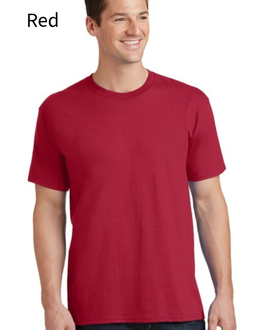 Port &amp; Co Core Cotton Tee. PC54 – S–L