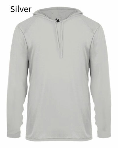 Badger 4105 - Adult B-Core Long-Sleeve Performance Hooded Tee