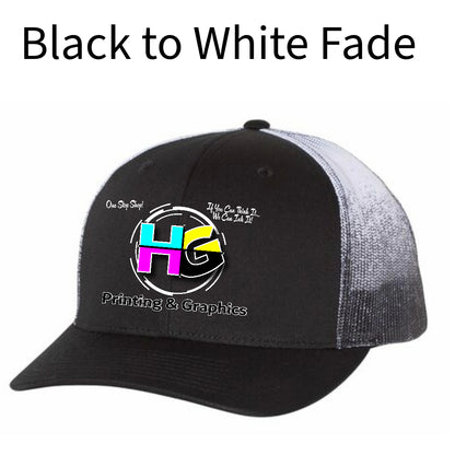 Printed Mesh-Back Trucker Cap Richardson 112PM