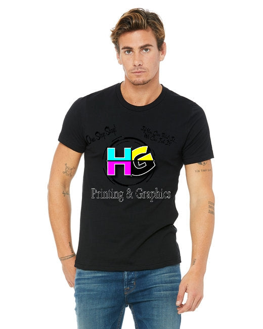 BELLA+CANVAS Unisex Jersey Short Sleeve Tee. BC3001 – M–L