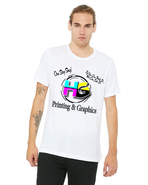 BELLA+CANVAS Unisex Jersey Short Sleeve Tee. BC3001 – M–L