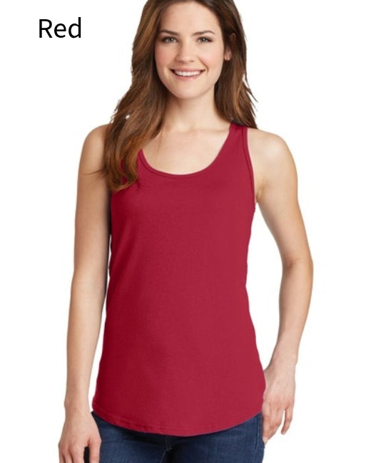 Port & Company LPC54TT Ladies Core Cotton Tank Top