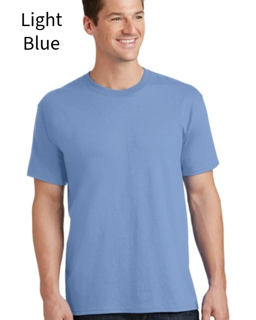 Port &amp; Co Core Cotton Tee. PC54 – S–L