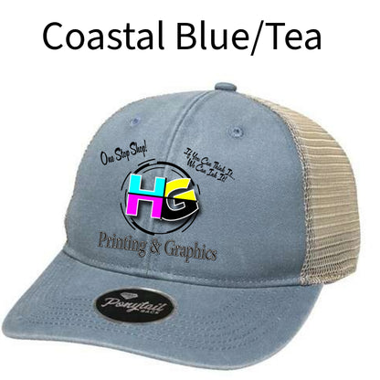 Ponytail Mesh-Back Cap Outdoor Cap PNY100M