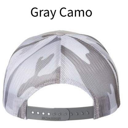 Printed Mesh-Back Trucker Cap Richardson 112PM