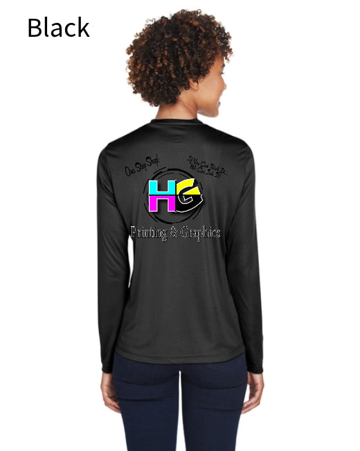 Team 365 TT11WL Ladies' Zone Performance Long-Sleeve T-Shirt