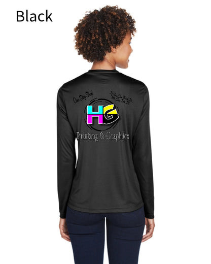 Team 365 TT11WL Ladies' Zone Performance Long-Sleeve T-Shirt