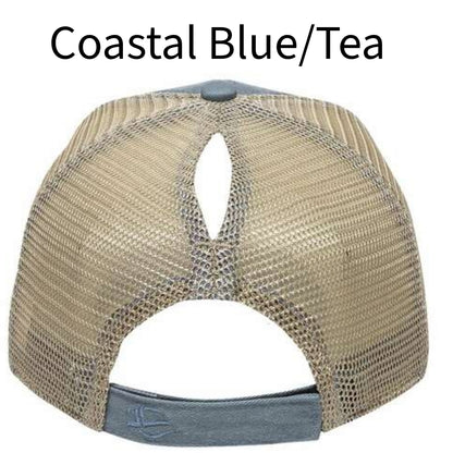 Ponytail Mesh-Back Cap Outdoor Cap PNY100M