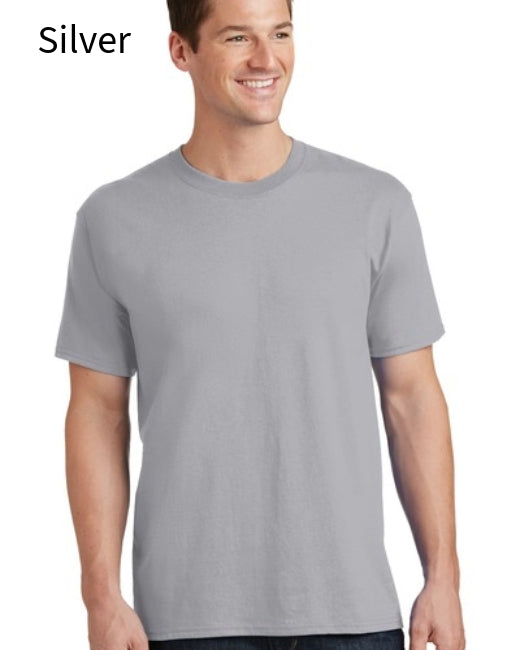 Port &amp; Co Core Cotton Tee. PC54 – S–L
