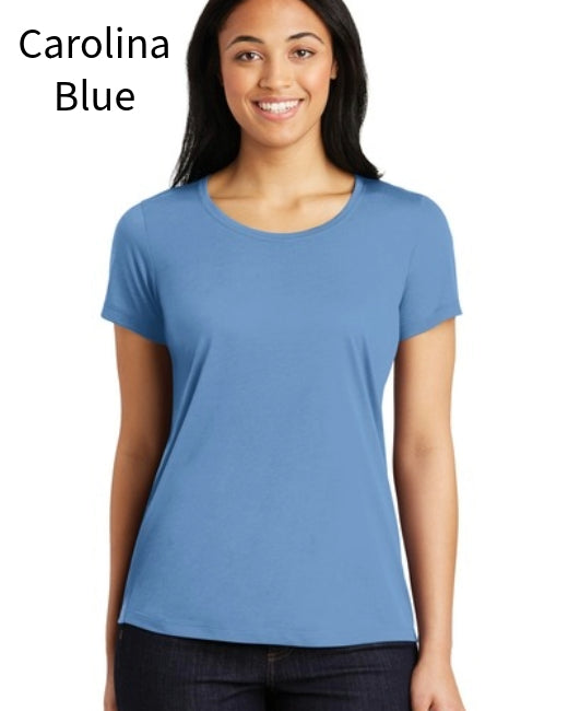 Sport-Tek LST450 Ladies PosiCharge ® Competitor ™ Cotton Touch ™ Scoop Neck Tee