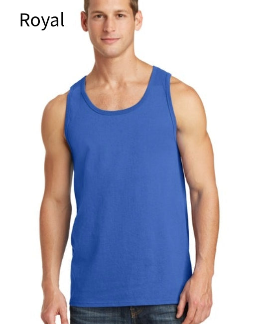 Port &amp; Co Core Cotton Tank Top. PC54TT