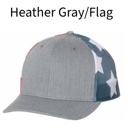 Printed Mesh-Back Trucker Cap Richardson 112PM