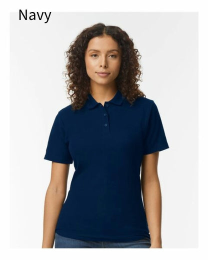 Gildan 64800L Softstyle® Women's Pique Polo