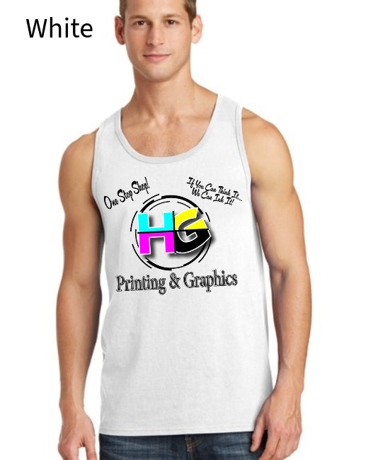 Port &amp; Co Core Cotton Tank Top. PC54TT