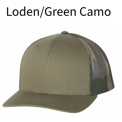 Printed Mesh-Back Trucker Cap Richardson 112PM