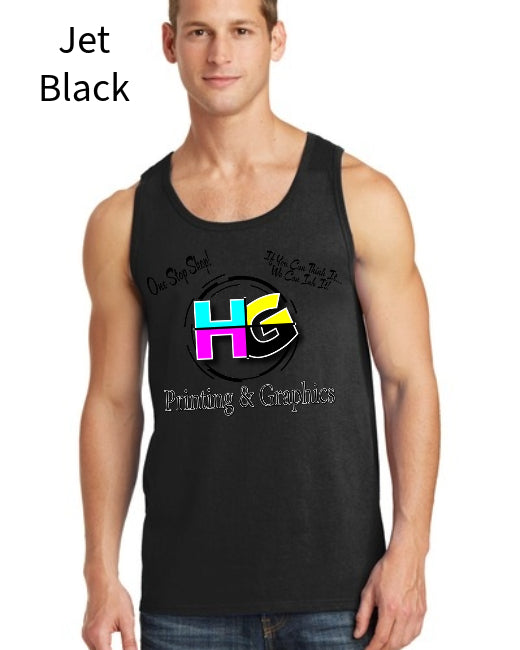 Port &amp; Co Core Cotton Tank Top. PC54TT