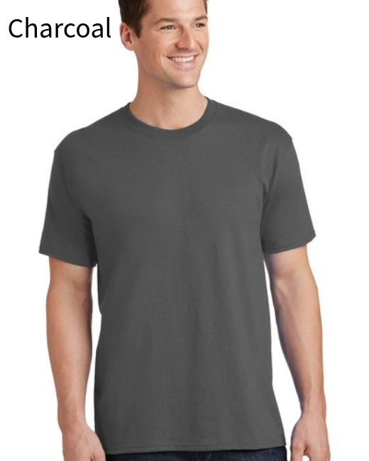 Port &amp; Co Core Cotton Tee. PC54 – S–L