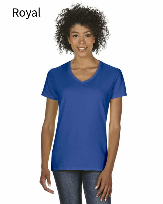 Gildan G500VL Ladies Heavy Cotton ™ 100% Cotton V-Neck T-Shirt