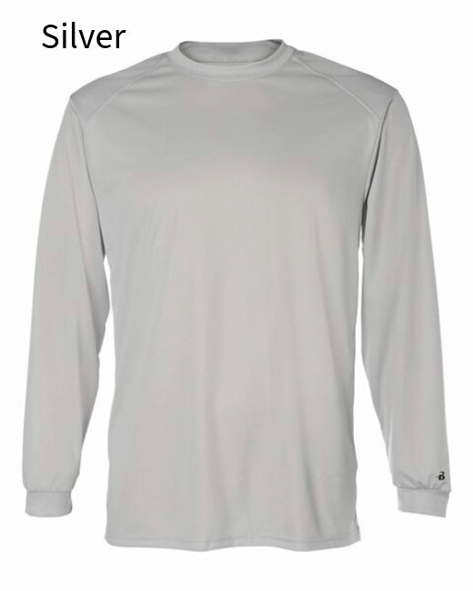 Badger 4104 Adult B-Core Long-Sleeve Performance Tee