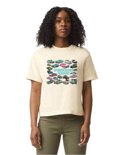 Vintage Cars Middie T-Shirt