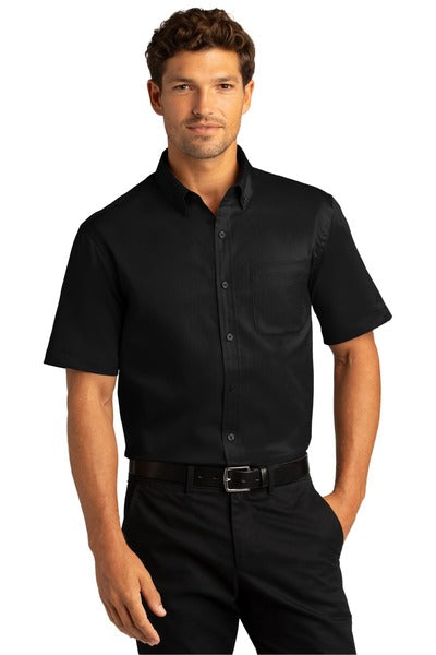 Port Authority W809 Short Sleeve SuperPro ™ React ™ Twill Shirt