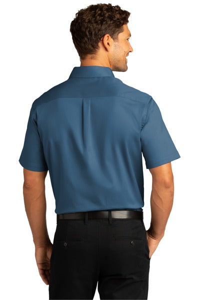 Port Authority W809 Short Sleeve SuperPro ™ React ™ Twill Shirt