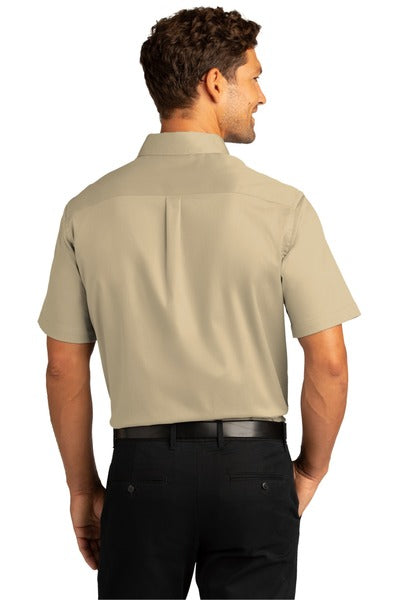 Port Authority W809 Short Sleeve SuperPro ™ React ™ Twill Shirt