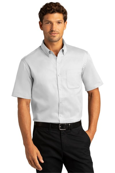 Port Authority W809 Short Sleeve SuperPro ™ React ™ Twill Shirt