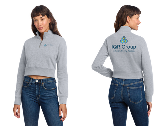 POTP Women's Zip Crop (IQR)