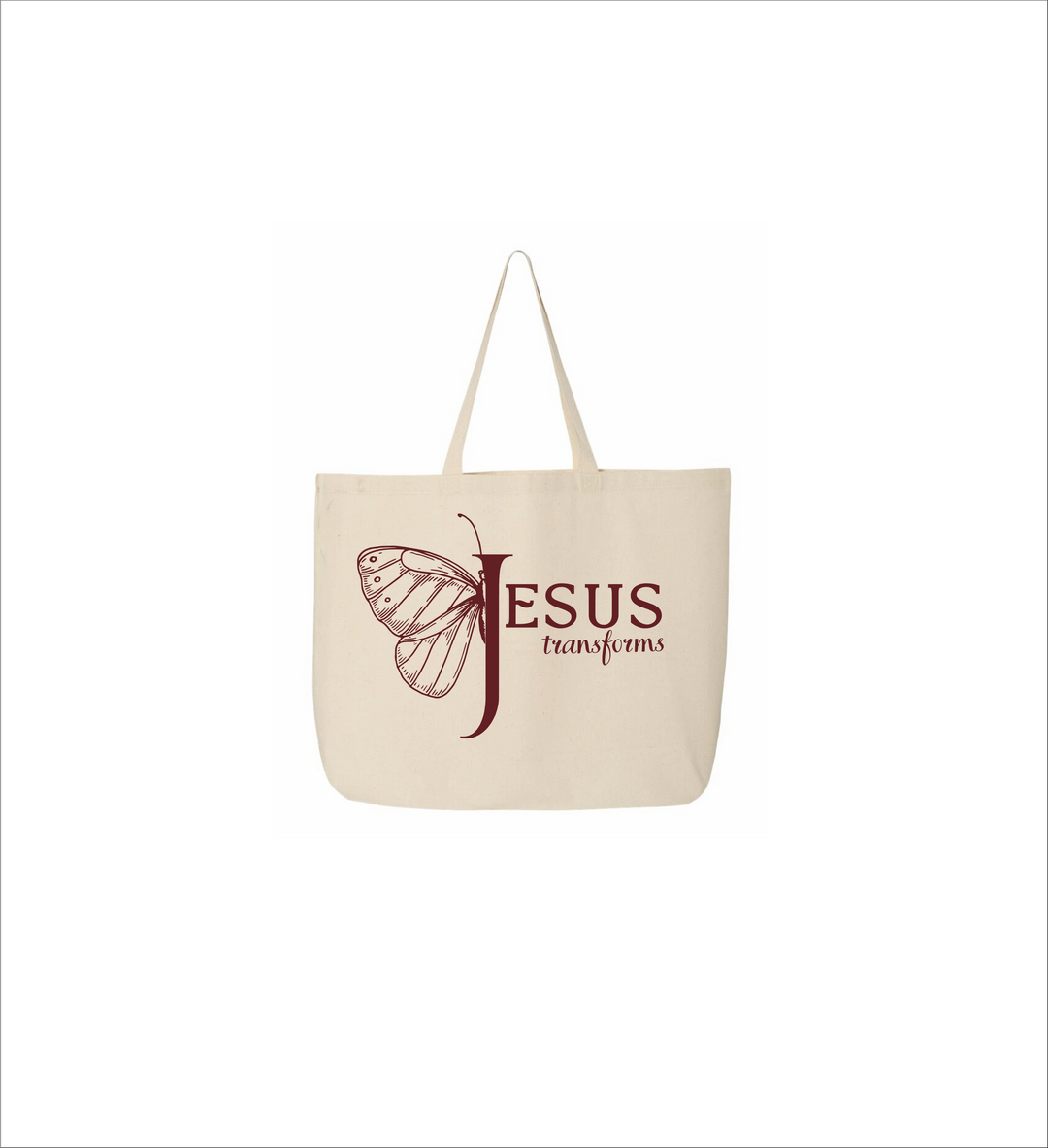 Q-Tees Q600 25L Jumbo Natural Tote