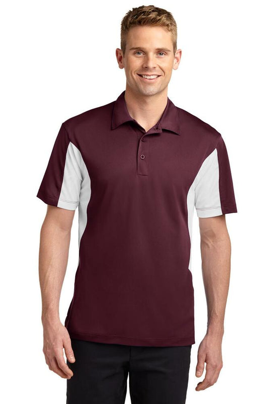 Sport-Tek ST655 Side Blocked Micropique Sport-Wick ® Polo